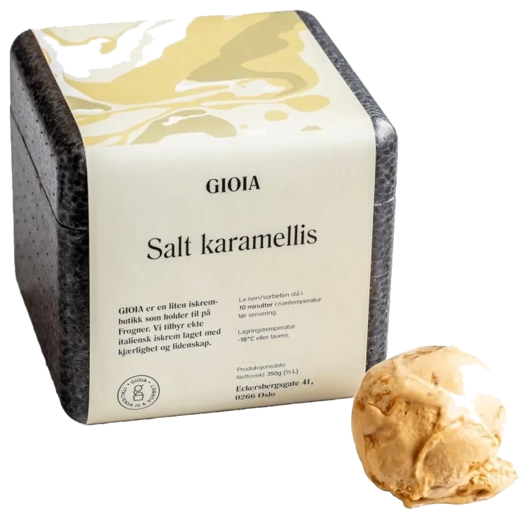 GIOIA Salt Karamellis 0.5L
