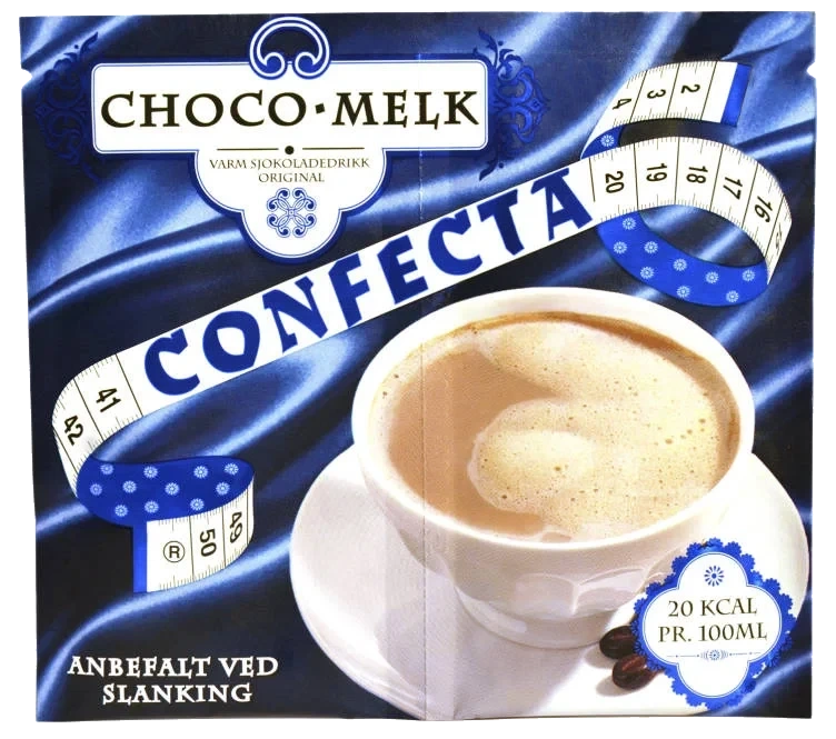 Choco-Melk Lavkalori 2pos Confecta