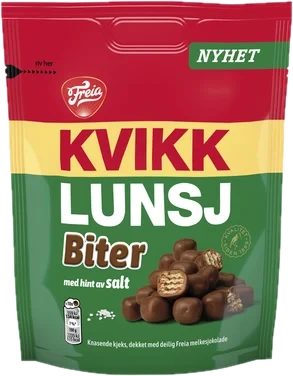 Kvikk Lunsj Biter 130g Freia