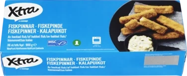 Fish Fingers Mince 60% Msc