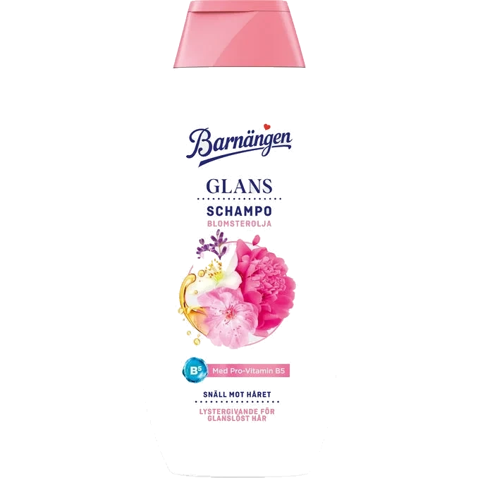 Schampo Glans Blomsterolja