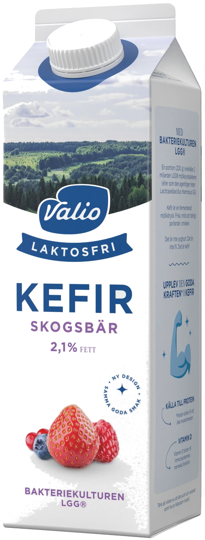 Laktosfri Kefir Skogsbär 2,1%