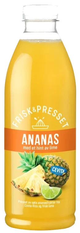 Ananasjuice m/Lime 1l Cevita