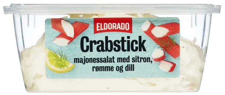 Crabstick Salat 180g Eldorado