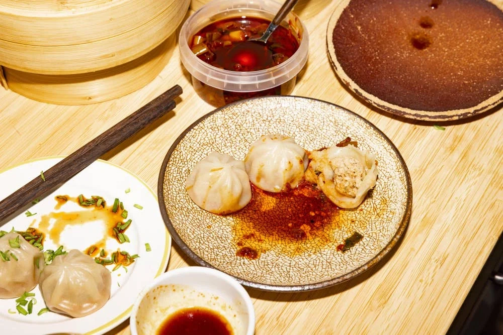 Shengjian svinedumpling