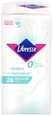 Libresse Truseinnlegg Pure Sensitive 26stk
