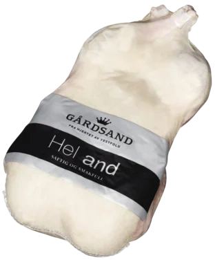 And Gourmet hel u/Innmat Ca2,5kg Gårdsand