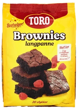 Brownies Mix Langpanne 883g Toro