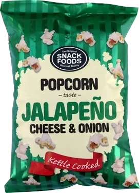 Snackfoods Popcorn Jalapeño Cheese & Onion 65