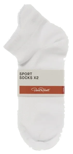 Sport Ankle Socks X2 White 41-45