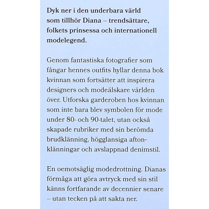 Bok: Diana - Historien Om En Modelegend