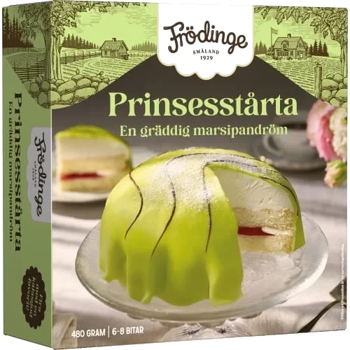 Prinsesstårta Fryst