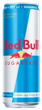 Red Bull Energidrikk Sukkerfri 355ml boks
