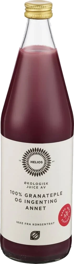 Økologisk granateplejuice