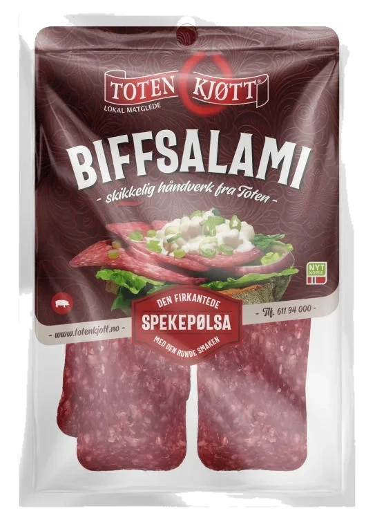 Biffsalami 100g Toten Kjøtt