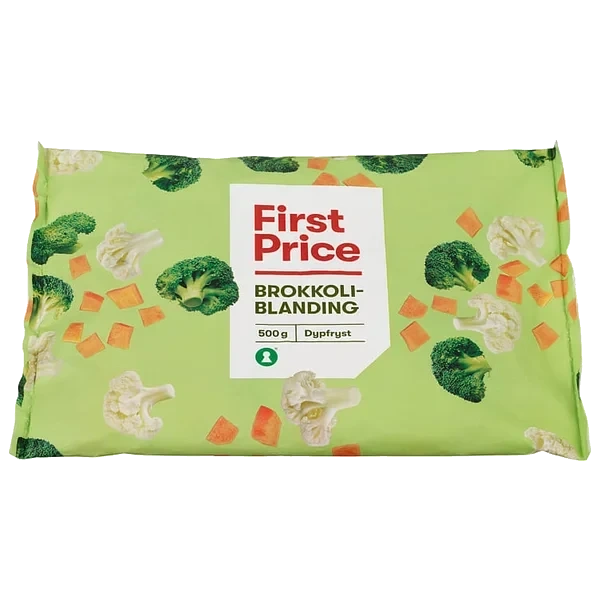 Brokkoliblanding 500g First Price