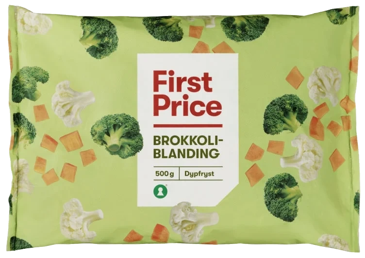 Brokkoliblanding 500g First Price