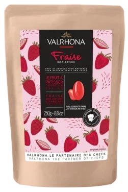 Jordbær Sjokolade Hjemmebaking 250g Valrhona