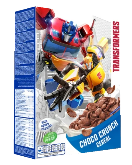 Transformers Choco Crunch Cereal 200g