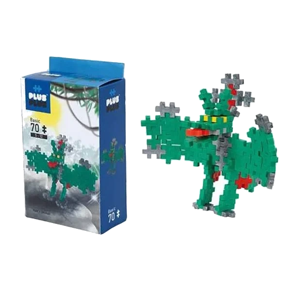 Basic Drage Byggesett - 70 Brikker