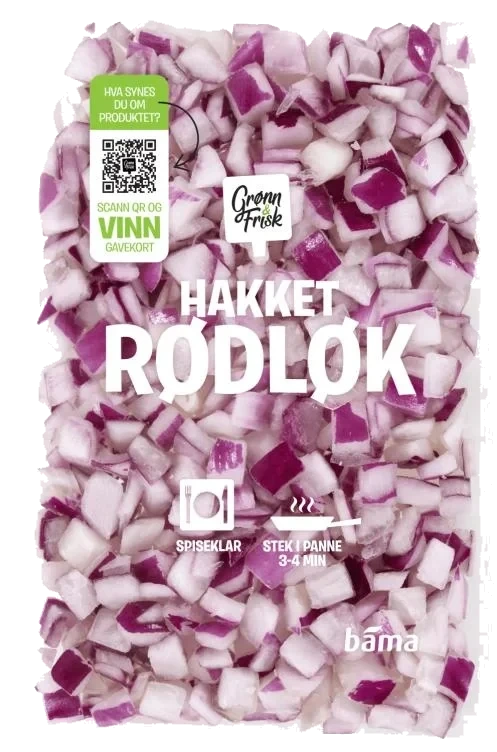 Rødløk Hakket 150g