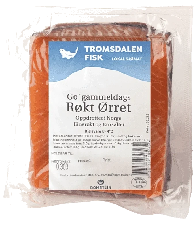 Domstein Røkt Ørret 300g