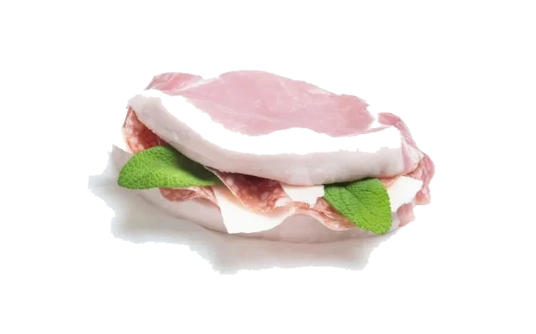 Saltimbocca Av Svin Ytrefilet Jæren Smak stykk