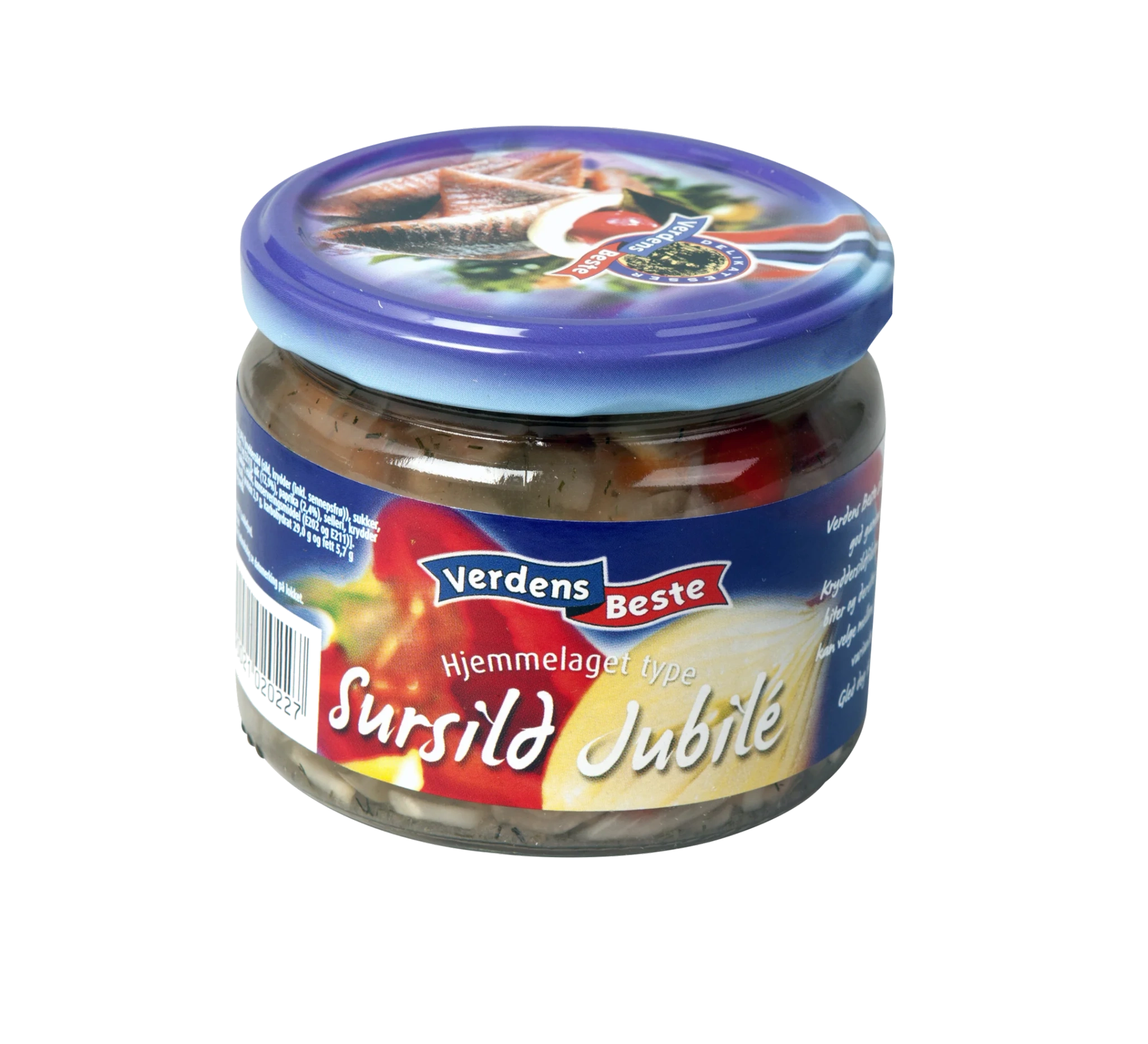 Verdens Beste Sursild Jubilee 320g