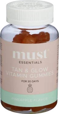 Must Essentials Vitamin Vingummi Tan & Glow 60 Stk. 180g