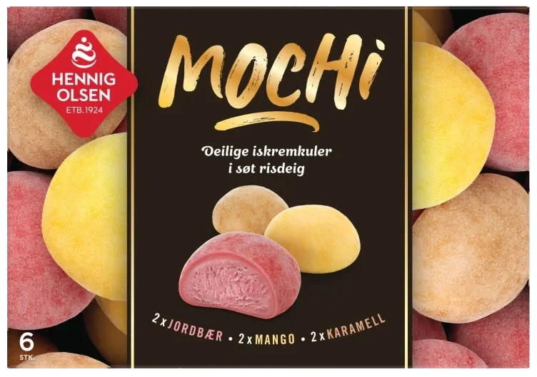 Mochi 6stk Hennig-Olsen