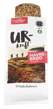 Havrebrød med Spelt Urkraft 700g Mesterbakeren