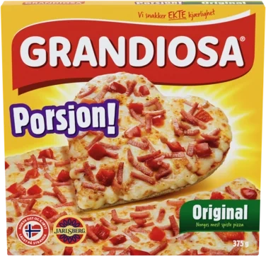 Grandiosa Pizza Original Porsjon 375g Sommervibber
