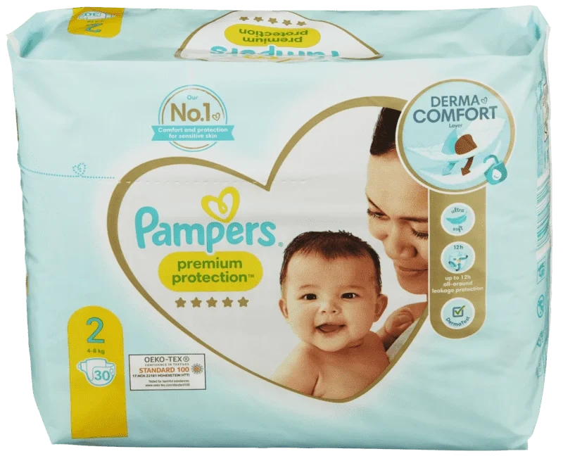 Pampers New Baby S2 4-8kg 30stk