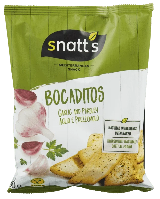 Snatt's Bocaditos Garlic & Parsley 80g