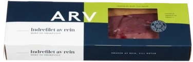 Indrefilet av Reinsdyr Frosset Arv