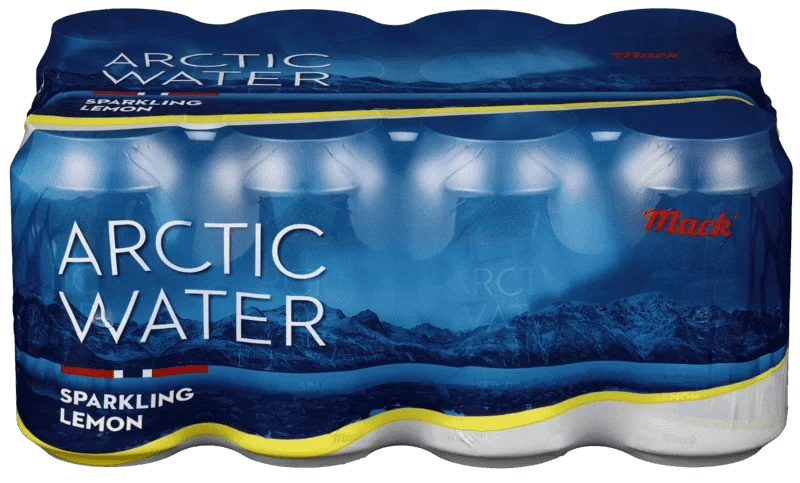 Mack Arctic Water Sitron 24stk x 0,33l, 7,92l