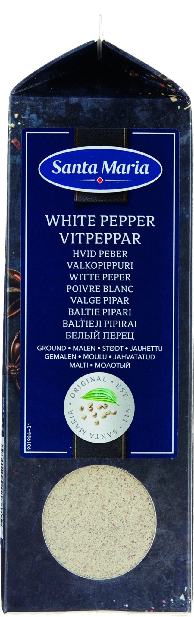Vitpeppar Malen