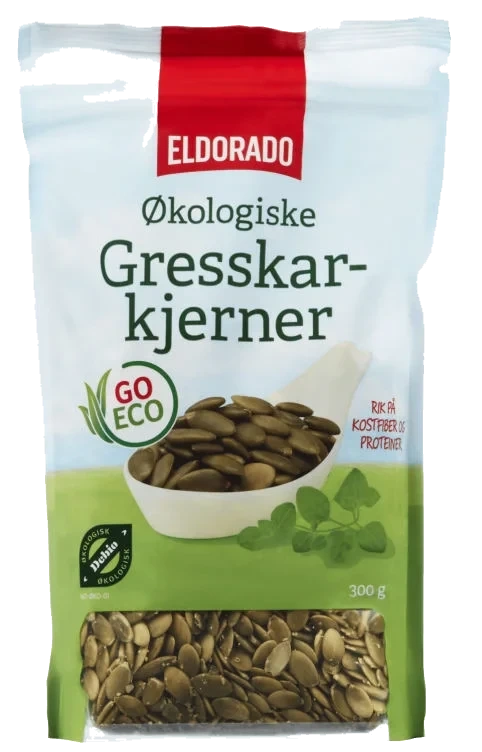 Gresskarkjerner Økologisk 300g Eldorado