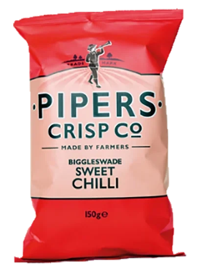 Pipers Sweet Chilli Crisps 150g