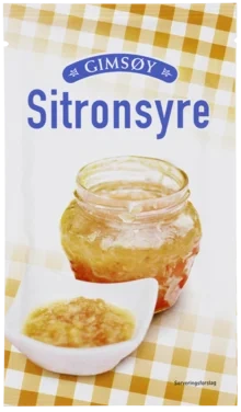 Sitronsyre 23g Gimsøy