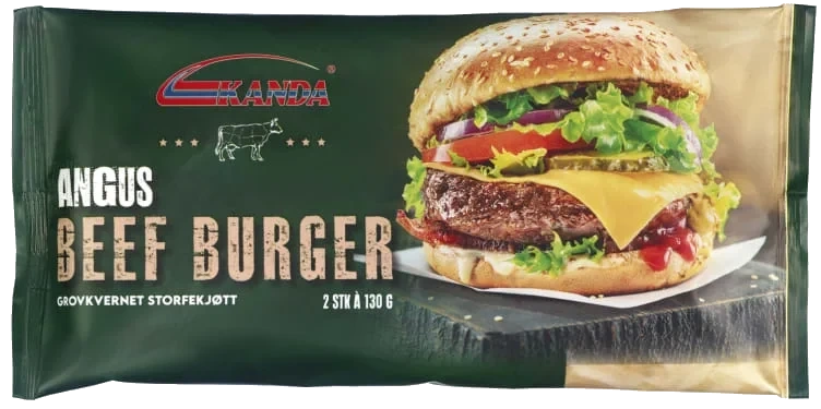 Beef Burger Angus 2x130g Kanda