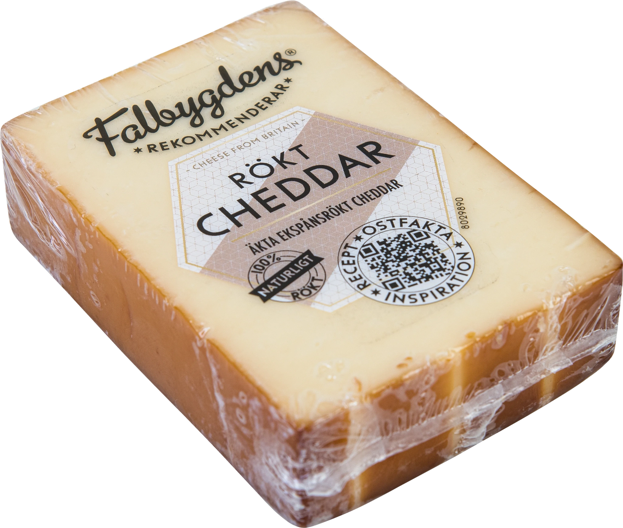 Rökt cheddar hårdost ca 150g