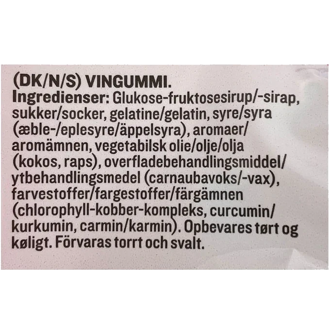 Vingummi Parisringar