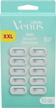Venus Barberblad Pro Smooth Sens. 10stk Gillette.