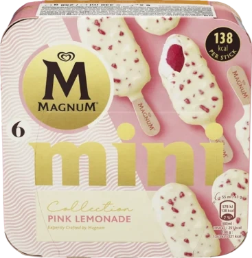 Magnum Is Mini Pink Lemonade 6x55ml