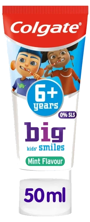 Colgate Big Kids Smiles 6-9 År Tannkrem 50ml