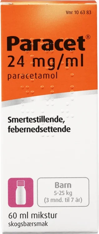 Paracet Mikstur 24mg 60ml Weifa