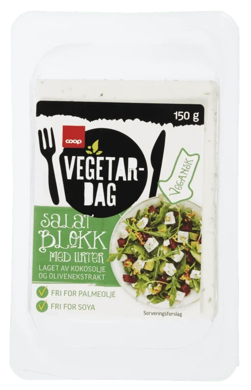 Coop Vegetardag Blokk Urter 150g
