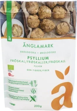 Psyllium baking powder