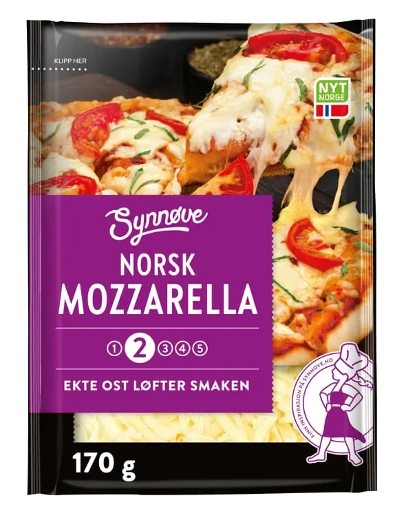 Mozzarella Revet 170g Synnøve
